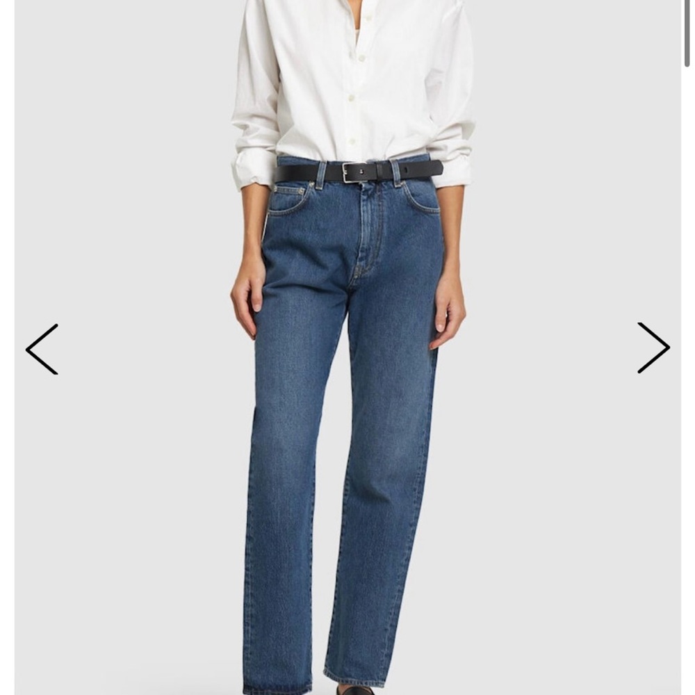 Loulou de saison Wular straight organic cotton jeans